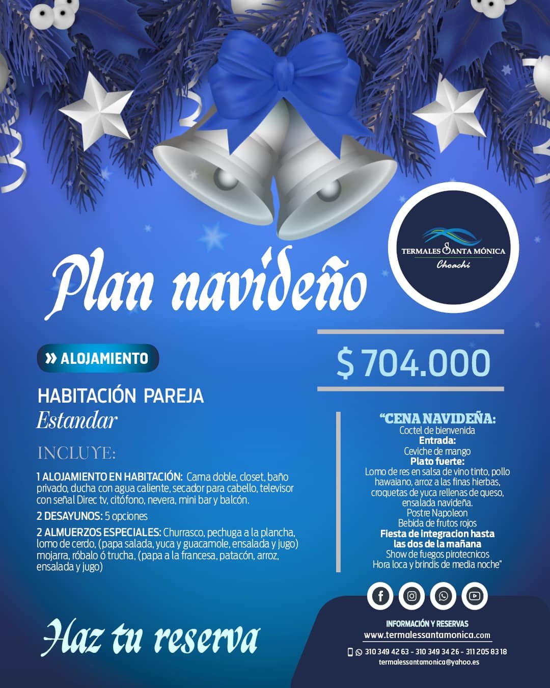 Habitación Pareja Estándar y Mini Suite